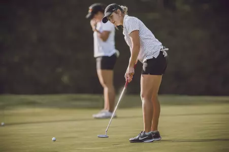 Image Taken at the 2022 NCAA Women's Golf Stillwater Regional, Sunday, May 8, 2022, Karsten Creek Golf Club, Stillwater, OK. Bruce Waterfield/OSU Athletics