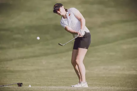 Image Taken at the 2022 NCAA Women's Golf Stillwater Regional, Sunday, May 8, 2022, Karsten Creek Golf Club, Stillwater, OK. Bruce Waterfield/OSU Athletics