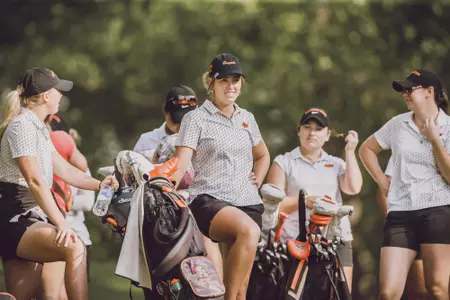 Image Taken at the 2022 NCAA Women's Golf Stillwater Regional, Sunday, May 8, 2022, Karsten Creek Golf Club, Stillwater, OK. Bruce Waterfield/OSU Athletics