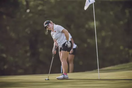Image Taken at the 2022 NCAA Women's Golf Stillwater Regional, Sunday, May 8, 2022, Karsten Creek Golf Club, Stillwater, OK. Bruce Waterfield/OSU Athletics
