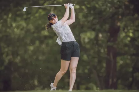 Image Taken at the 2022 NCAA Women's Golf Stillwater Regional, Sunday, May 8, 2022, Karsten Creek Golf Club, Stillwater, OK. Bruce Waterfield/OSU Athletics