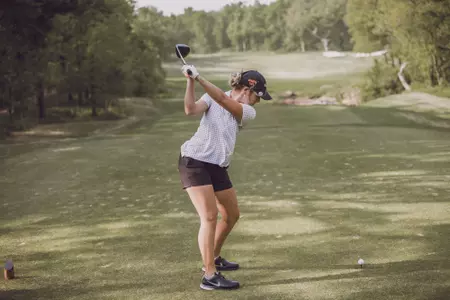 Image Taken at the 2022 NCAA Women's Golf Stillwater Regional, Sunday, May 8, 2022, Karsten Creek Golf Club, Stillwater, OK. Bruce Waterfield/OSU Athletics