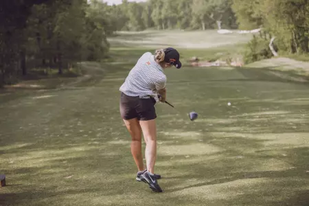 Image Taken at the 2022 NCAA Women's Golf Stillwater Regional, Sunday, May 8, 2022, Karsten Creek Golf Club, Stillwater, OK. Bruce Waterfield/OSU Athletics