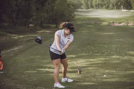 Image Taken at the 2022 NCAA Women's Golf Stillwater Regional, Sunday, May 8, 2022, Karsten Creek Golf Club, Stillwater, OK. Bruce Waterfield/OSU Athletics