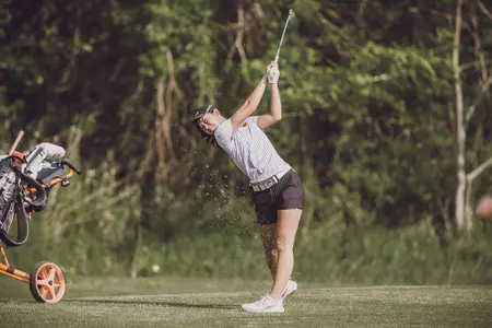 Image Taken at the 2022 NCAA Women's Golf Stillwater Regional, Sunday, May 8, 2022, Karsten Creek Golf Club, Stillwater, OK. Bruce Waterfield/OSU Athletics