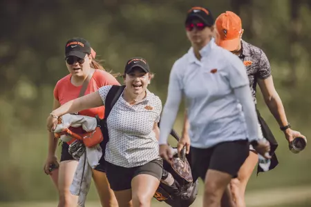 Image Taken at the 2022 NCAA Women's Golf Stillwater Regional, Sunday, May 8, 2022, Karsten Creek Golf Club, Stillwater, OK. Bruce Waterfield/OSU Athletics
