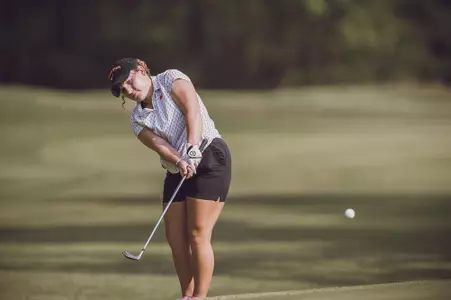 Image Taken at the 2022 NCAA Women's Golf Stillwater Regional, Sunday, May 8, 2022, Karsten Creek Golf Club, Stillwater, OK. Bruce Waterfield/OSU Athletics