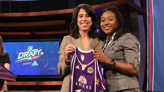 2010 WNBA Draft - andrea riley