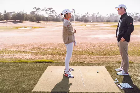 Rina Tatematsu and Greg Robertson Prepare For Pebble Beach