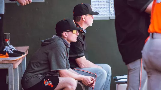 Image Taken At Oklahoma State Cowboys Game vs Texas Christian University Horned Frogs, April 17, 2021, Luptom Stadium, Fort Worth, Texas. Scarlett Gooch/OSU Athletics.
