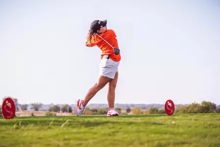 Hailey Jones tees off in Norman