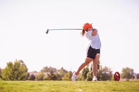 Hailey Jones tees off in Norman