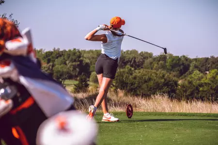Clemence Martin hits shot in Norman