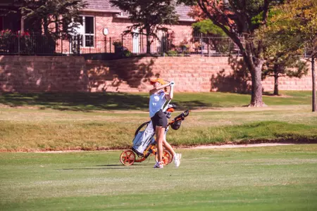 Clemence Martin hits shot in Norman