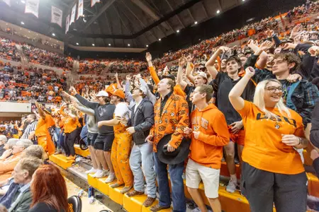 Student Section During Bedlam