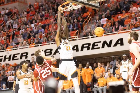 Kalib Boone Dunk Against Oklahoma