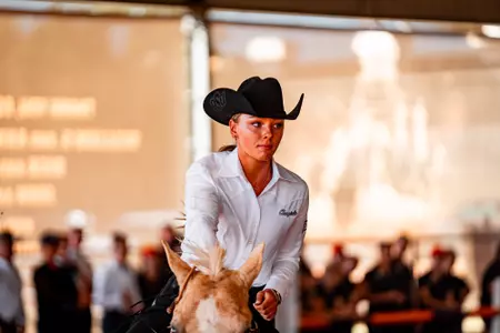 Image Taken at Pedigo-Hull Equestrian Center, Thursday, October 5th, 2023, Pedigo-Hull Equestrian Center, Stillwater, Oklahoma. Nikolas Marzullo/OSU Athletics.