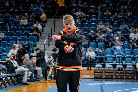 Dustin Plott Stretching