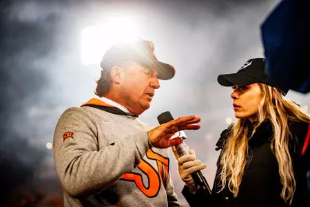 Image of Oklahoma State Cowboy Football vs Cincinnati Taken Saturday, October 28, 2023, Boone Pickens Stadium, Stillwater, OK. Jerod_Hill/OSU Athletics