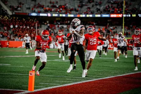 Image of Oklahoma State Cowboy Football vs Houston Taken Saturday, November 18, 2023, TDECU Stadium, Houston, TX. Dylan Baisden/OSU Athletics