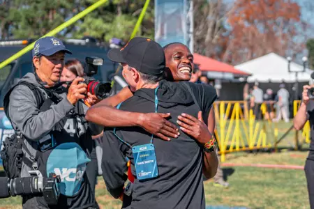 Dave Smith and Denis Kipngetich