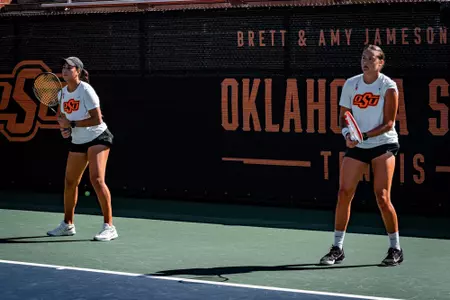 Anastasiya Komar and Safiya Carrington