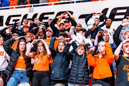 Student Section During Kansas Game