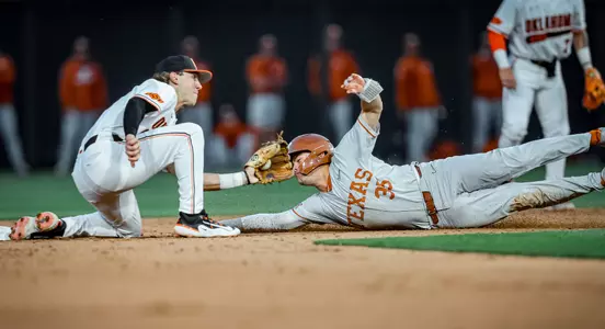 Brown tags runner vs. Texas