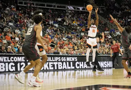 John-Michael Wright At Big 12 Championship Against Oklahoma