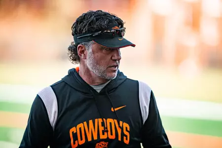 Mike Gundy Spring Football