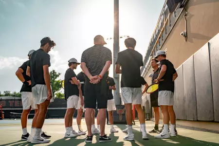 Cowboy Tennis team shot