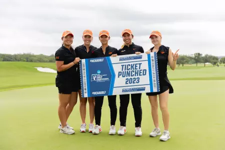 Cowgirl Golf Ticket Punched