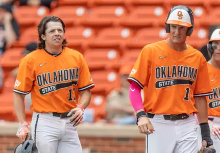 Image Taken at the Oklahoma State Cowboys vs Kansas State Wildcats Baseball Game, Sunday, May 14, 2023, O'Brate Stadium, Stillwater, OK. Bruce Waterfield/OSU Athletics