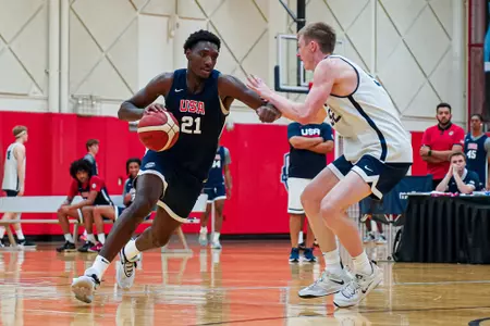 Eric Dailey Jr. at Team USA Training Camp