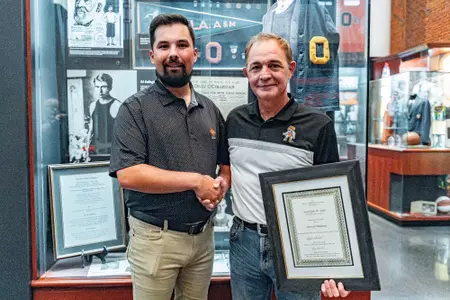 John Smith Receives Oklahoma Sports Heritage Award