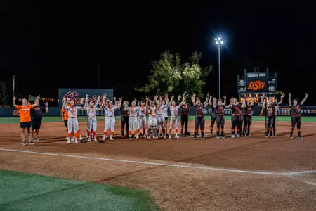 Cowgirl Softball Postgame