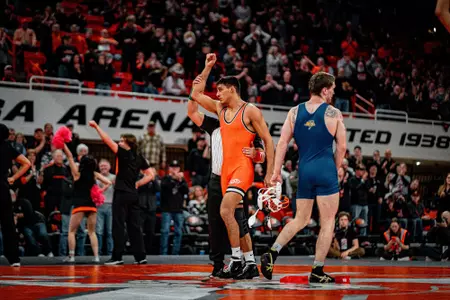 Izzak Olejnik Wins vs SDSU