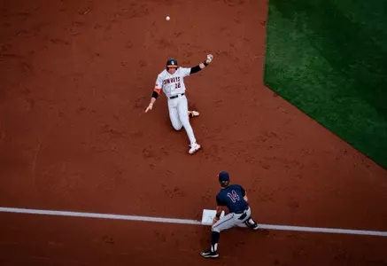 Brueggemann triple vs. Utah Tech