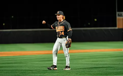 Image Taken at BSB vs TCU, Saturday, March 23, 2024, O’Brate Stadium, Stillwater, Oklahoma. Chase Davis/OSU Athletics.