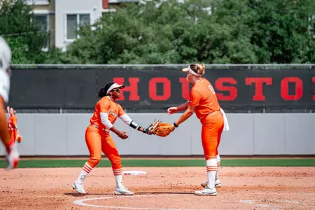 Jilyen Poullard and Lexi Kilfoyl at Houston