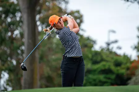 Maddison Hinson-Tolchard Cowgirl Golf Practice Round