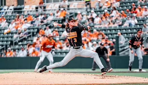 Image Taken at Oklahoma State Cowboys Baseball, Saturday, May 4th, 2024, UFCU Disch-Falk Field, Austin, Texas. Evan Cichon/OSU Athletics.