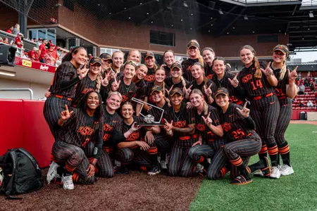 Cowgirl Softball with Bedlam Trophy