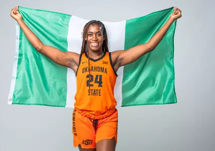 Image Taken at Media Day, Tuesday, October 3, 2023, Orange Power Studios, Stillwater, OK. Bruce Waterfield/OSU Athletics.