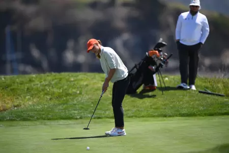 Grace Kilcrease Putting at Pebble Beach