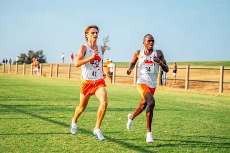 Will Conway and Denis Kipngetich