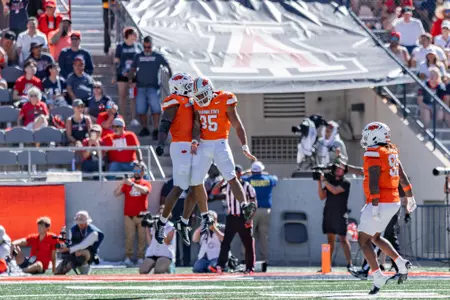 Image of Oklahoma State Cowboy Football vs Arizona Taken Saturday, October 4, 2025, Arizona Stadium, Tucson, AZ. Jerod_Hill/OSU Athletics