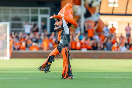 Pistol Pete at NPS - soccer