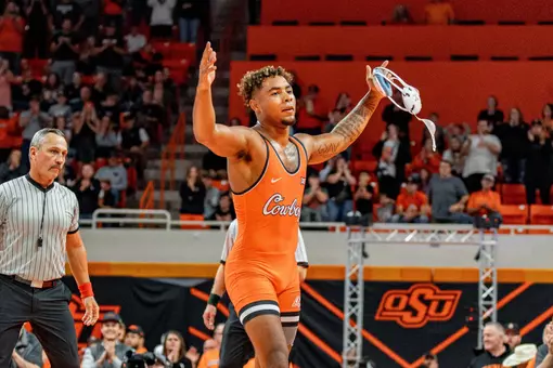 Cowboy Wrestling Routs No. 19 Stanford in Season Opener