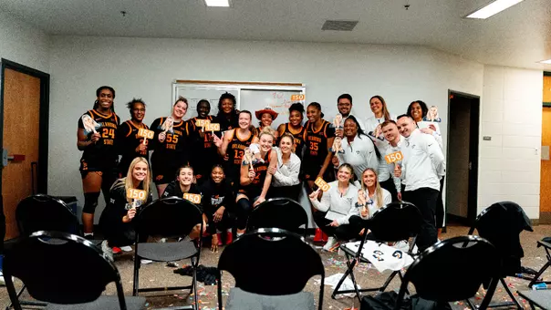 Team after Hoyt win 150